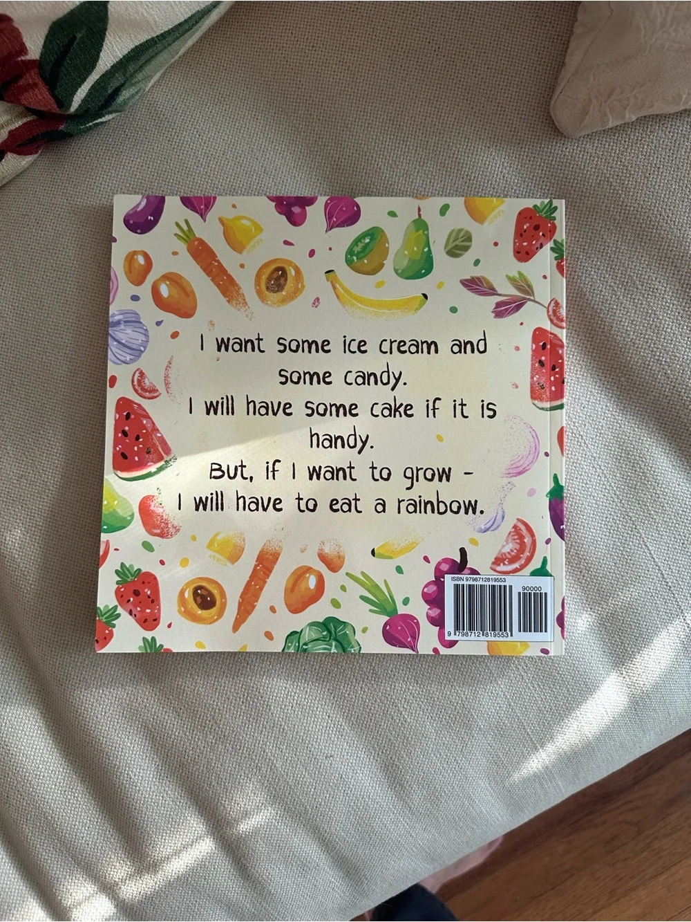 I Can Eat a Rainbow - Colorful Kids Picture Book (Multicolor) for Picky Eaters